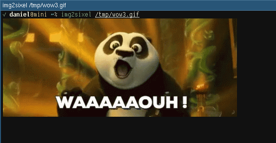 Sixel screenshot wow